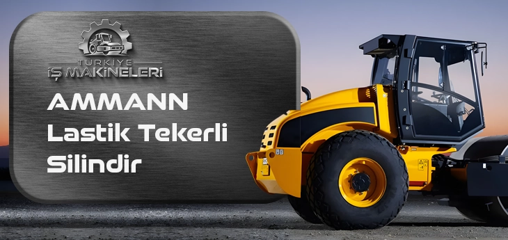 AMMANN Lastik Tekerli Silindir